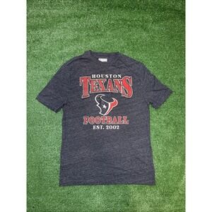 Houston Texans NFL Team Apparel Shirt Medium Blue Established 2002